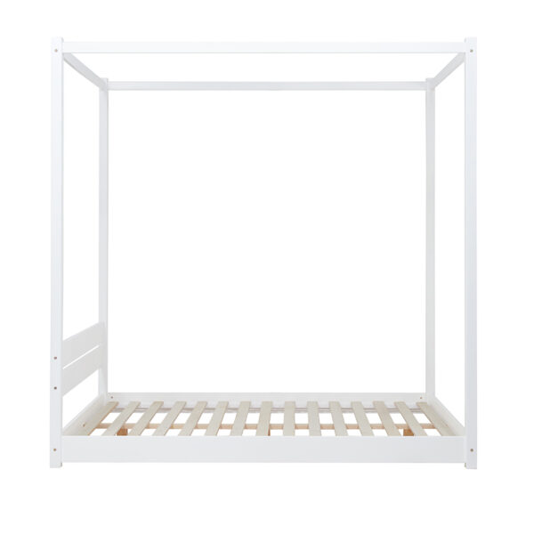 Darwin Four Poster King Bed | White