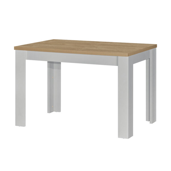Cullercoats Grey Dining Table & Bench Set | Grey & Oak | Clearance