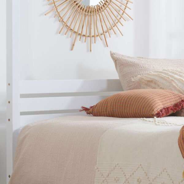 Mercia Four Poster Double Bed | White