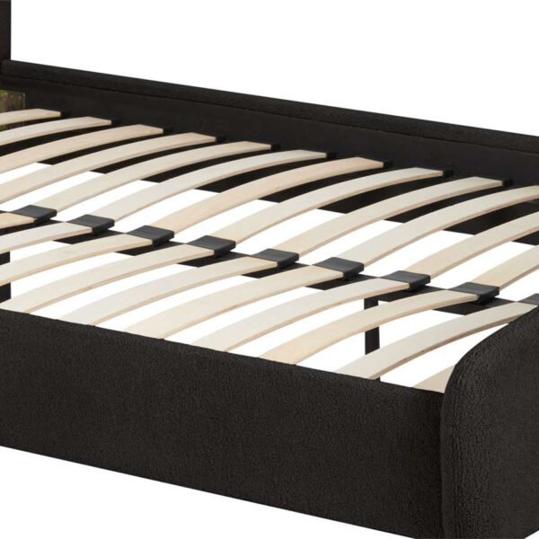 Otley King Bed | Charcoal Grey