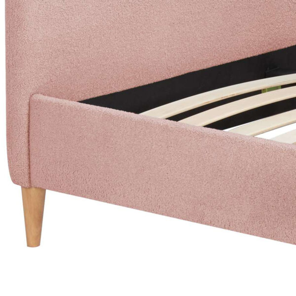 Otley Double Bed | Blush Pink