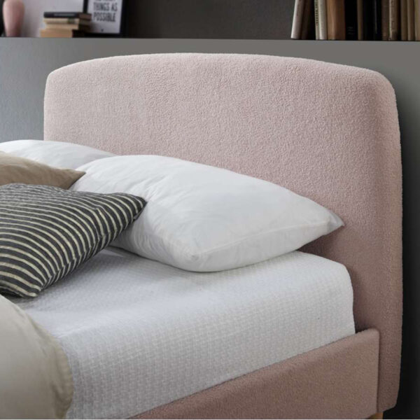 Otley Double Bed | Blush Pink