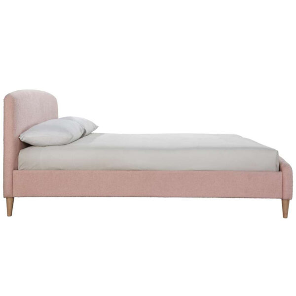 Otley Double Bed | Blush Pink
