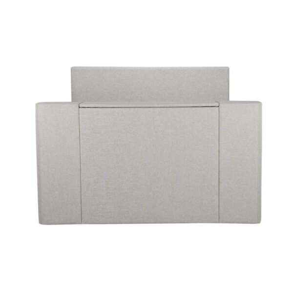 Plaza Double TV Bed | Grey