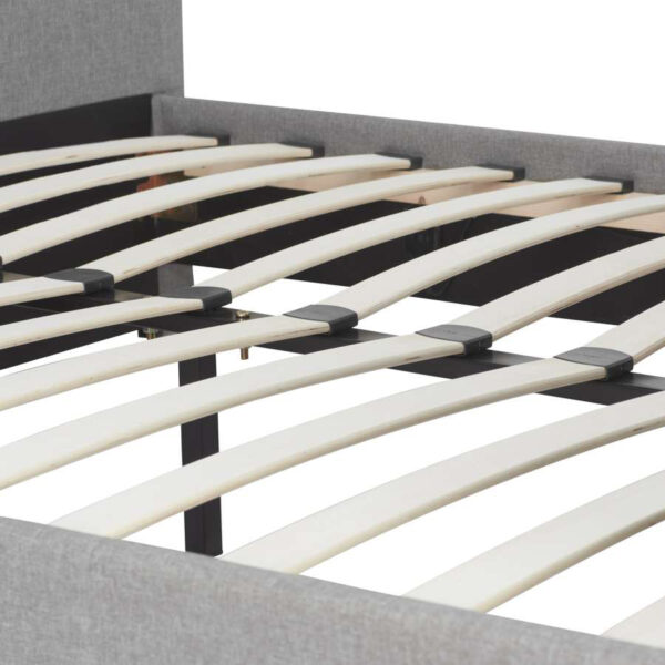 Plaza Double TV Bed | Grey