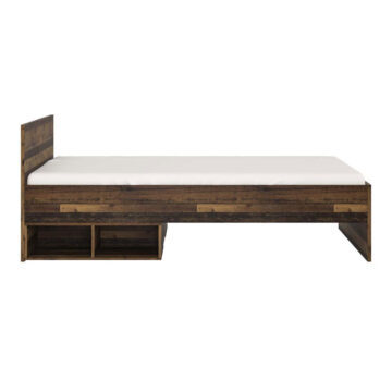 Ingles 3′ Single Bed | Walnut Finish