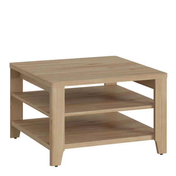 Spire Coffee Table Oak Self Assembly Oak World