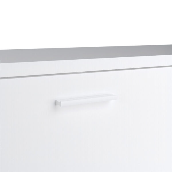 Media TV Unit with 2 Doors & 1 Drawer 147cm | White | Self Assembly