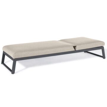 Maze Allure Sunlounger | Oatmeal