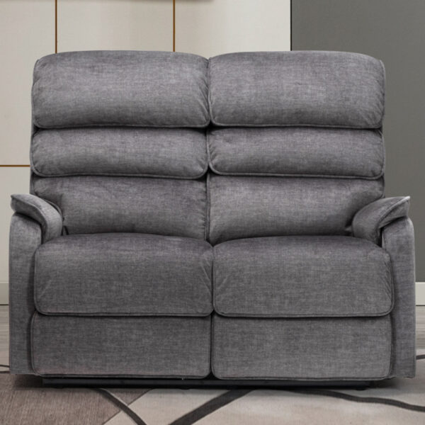 Savoy 2 Seater Electric Recliner |  Grey