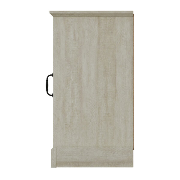 Eden 2 Door Compact Sideboard | Dusty Grey Oak | Self Assembly