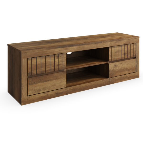 Fulham TV Unit | Knotty Oak | Self Assembly