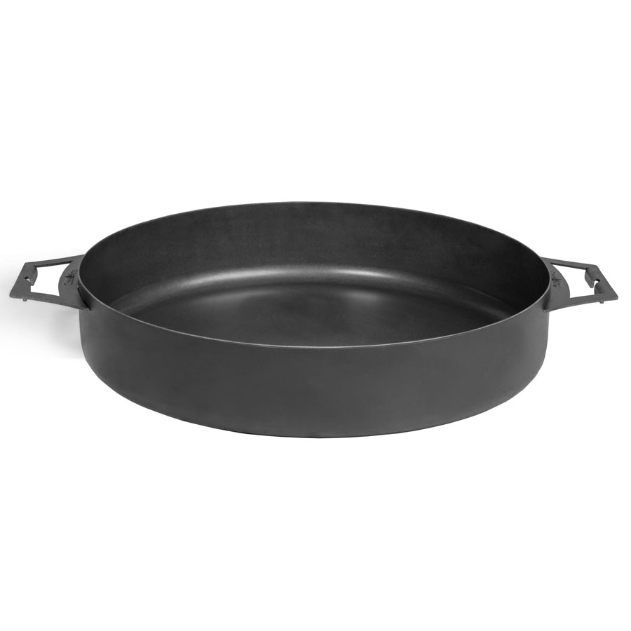 50cm Steel Pan with 2 Handles Oak World