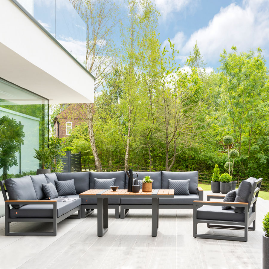 Soho High Back Corner Oak World