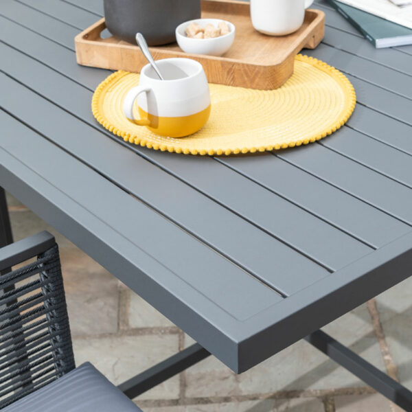 Sheringham Alu Rope Cube Dining Set
