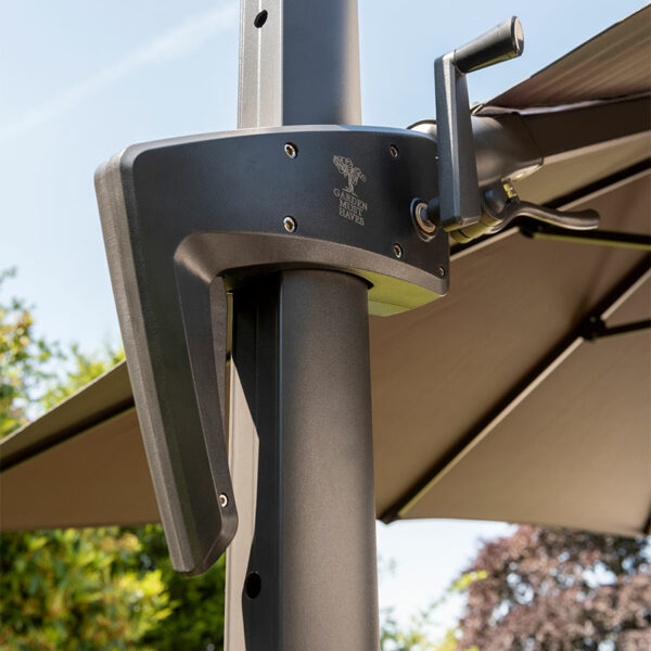 Royce Executive Standard Carbon Parasol Grey