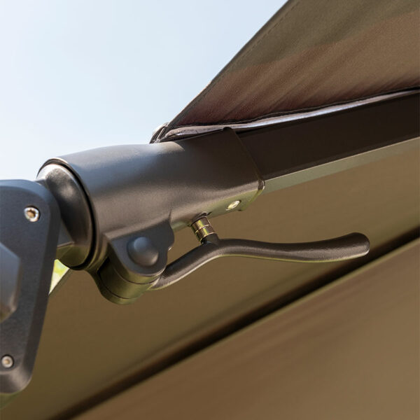 Royce Executive Standard Carbon Parasol Grey