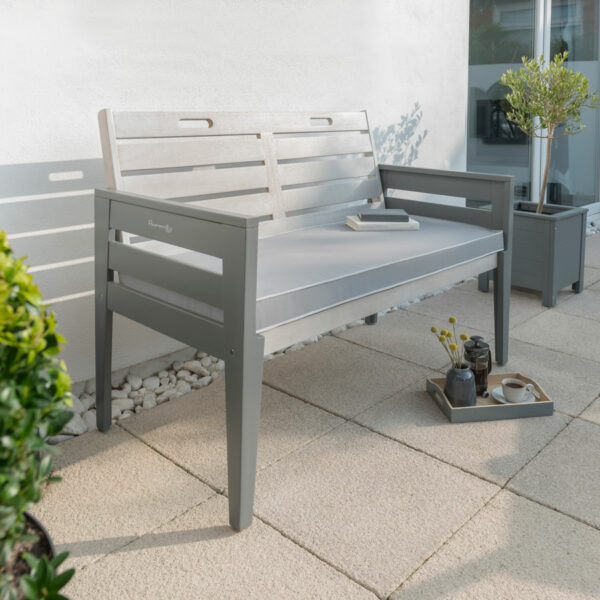Grigio Two Seat Bench Set