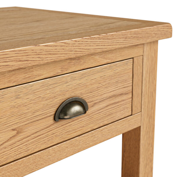 Ancroft Waxed Oak Console Table | Clearance