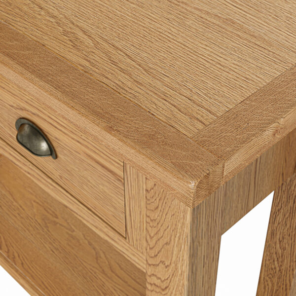 Ancroft Waxed Oak Console Table | Clearance