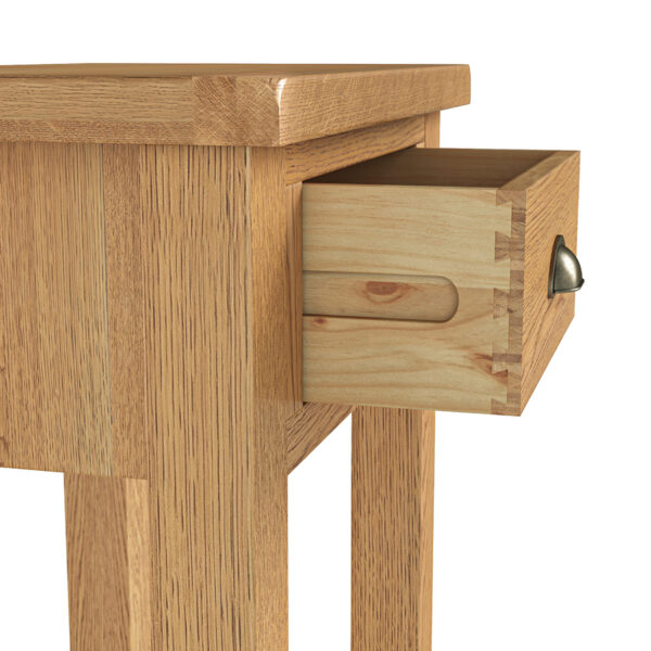 Ancroft Waxed Oak Telephone Table | Clearance