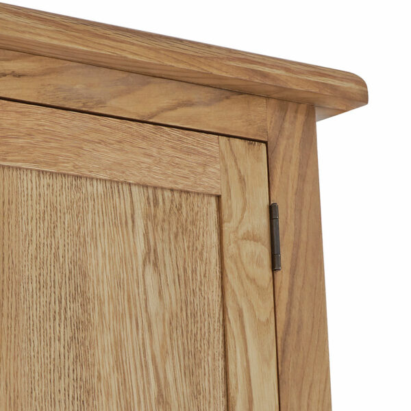 Ancroft Waxed Oak Triple Wardrobe | Clearance