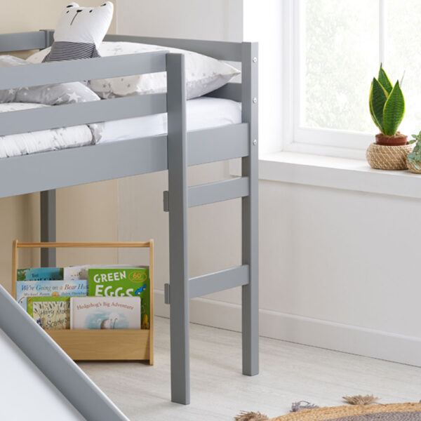 Frankie Midi Sleeper With Slide Grey | Assembly Required