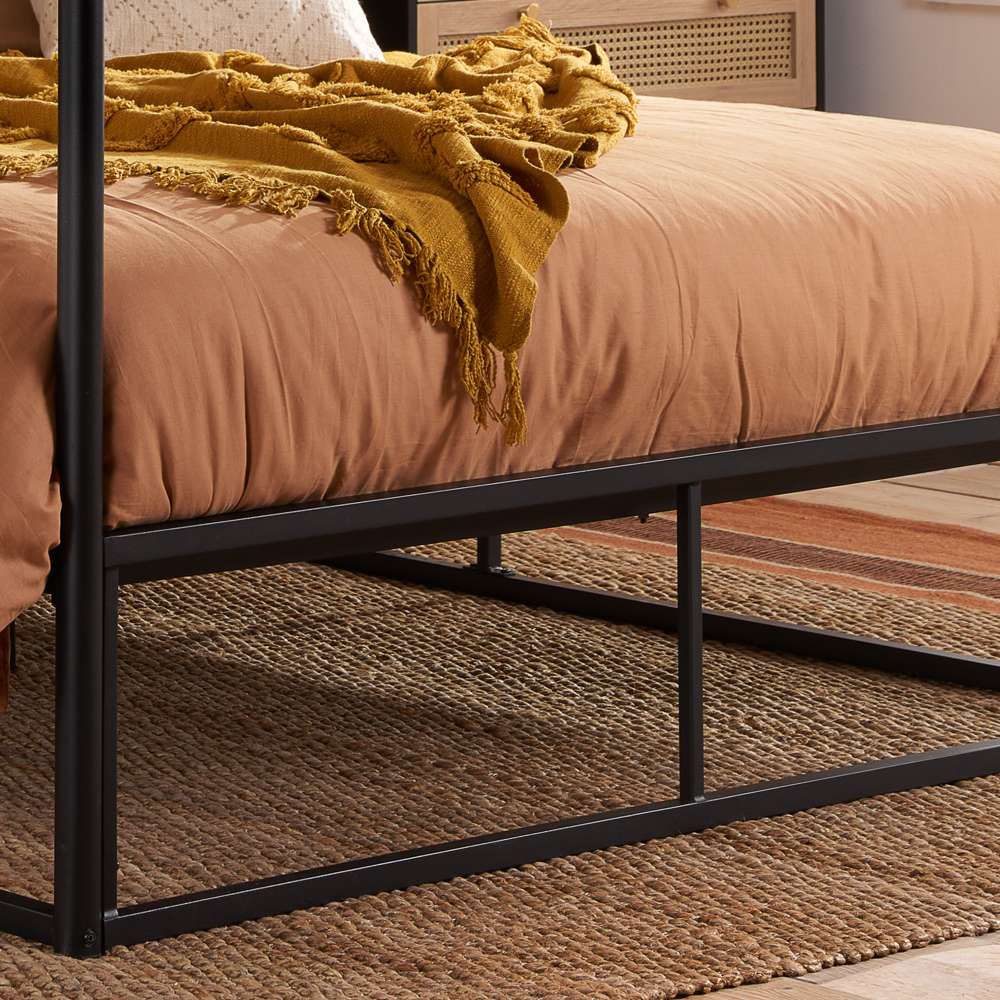 Forreston low profile four poster bed deals