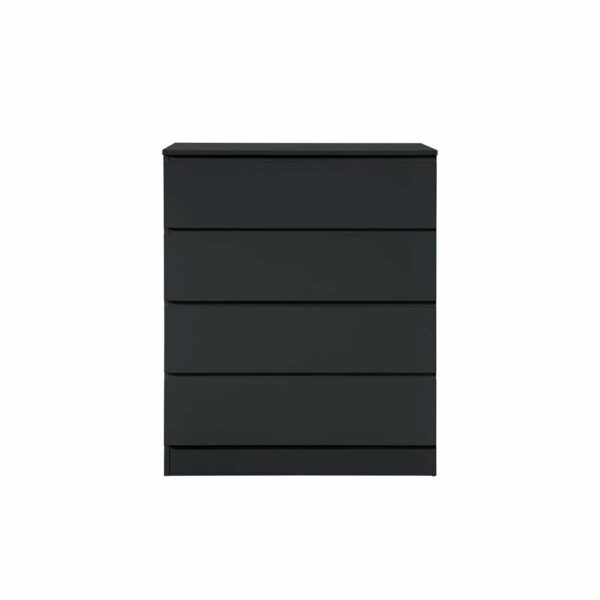 Hoxton 4 Drawer Chest Black | Assembly Required