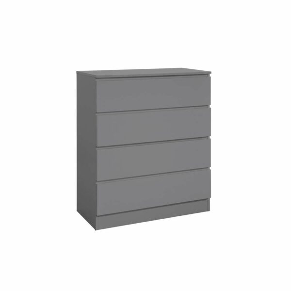 Hoxton 4 Drawer Chest Grey | Assembly Required