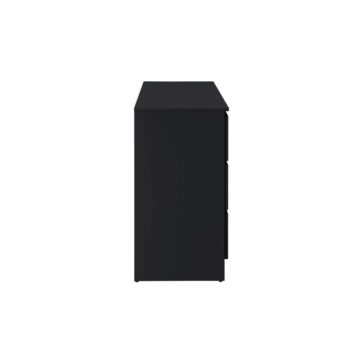 Hoxton Black 6 Drawer Chest