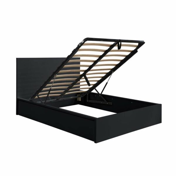 Hoxton Double Ottoman Bed Black | Assembly Required