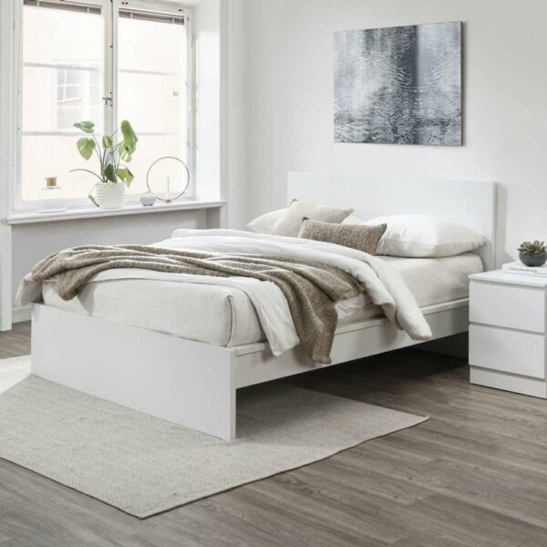 Hoxton King Bed White