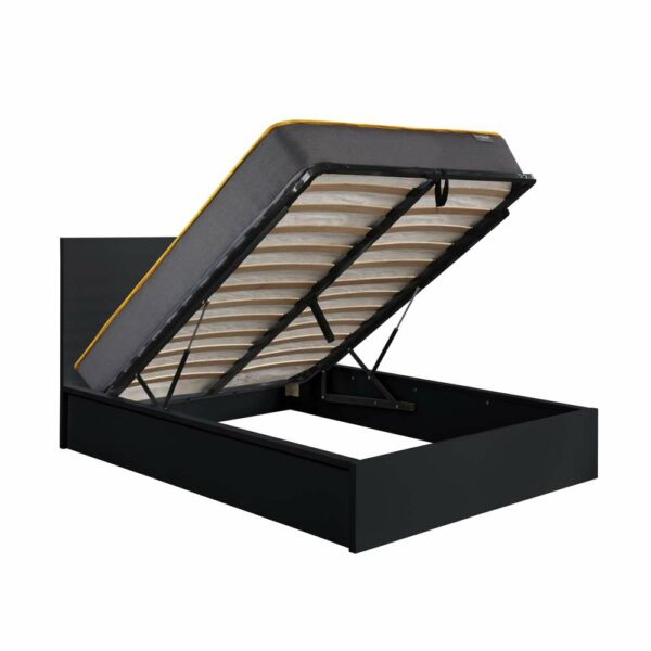 Hoxton King Ottoman Bed Black | Assembly Required