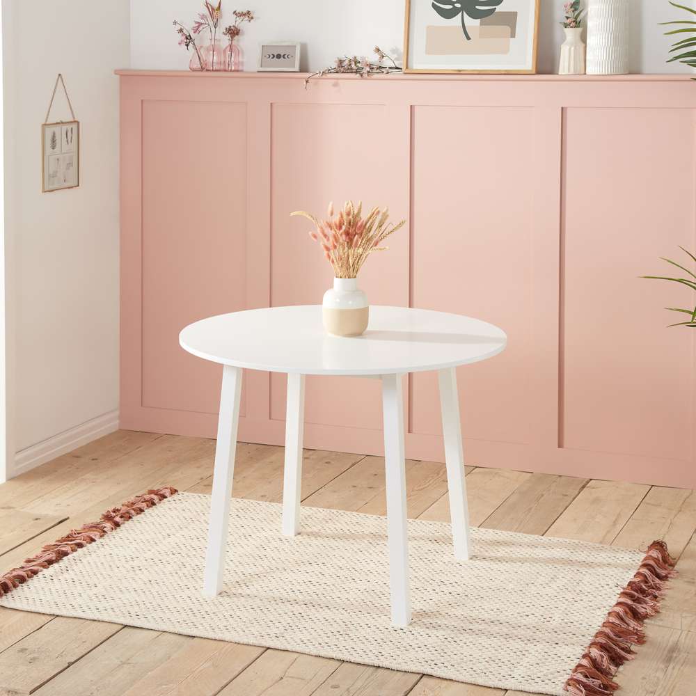 Limehouse Round Dining Table White Oak World