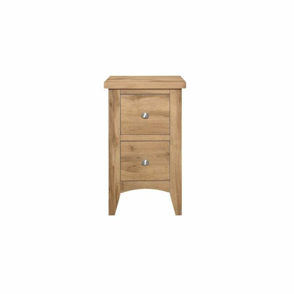 Norwood 2 Drawer Bedside Oak | Assembly Required