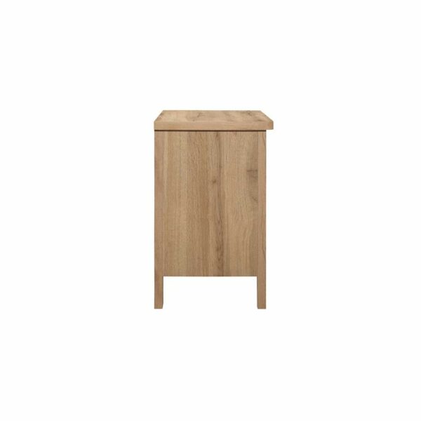 Norwood 3 Drawer Bedside Oak | Assembly Required | Clearance