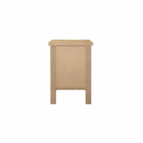 Norwood 3 Drawer Bedside Oak | Assembly Required | Clearance