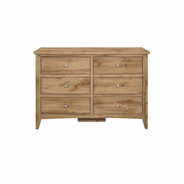 Norwood 6 Drawer Chest Oak | Assembly Required