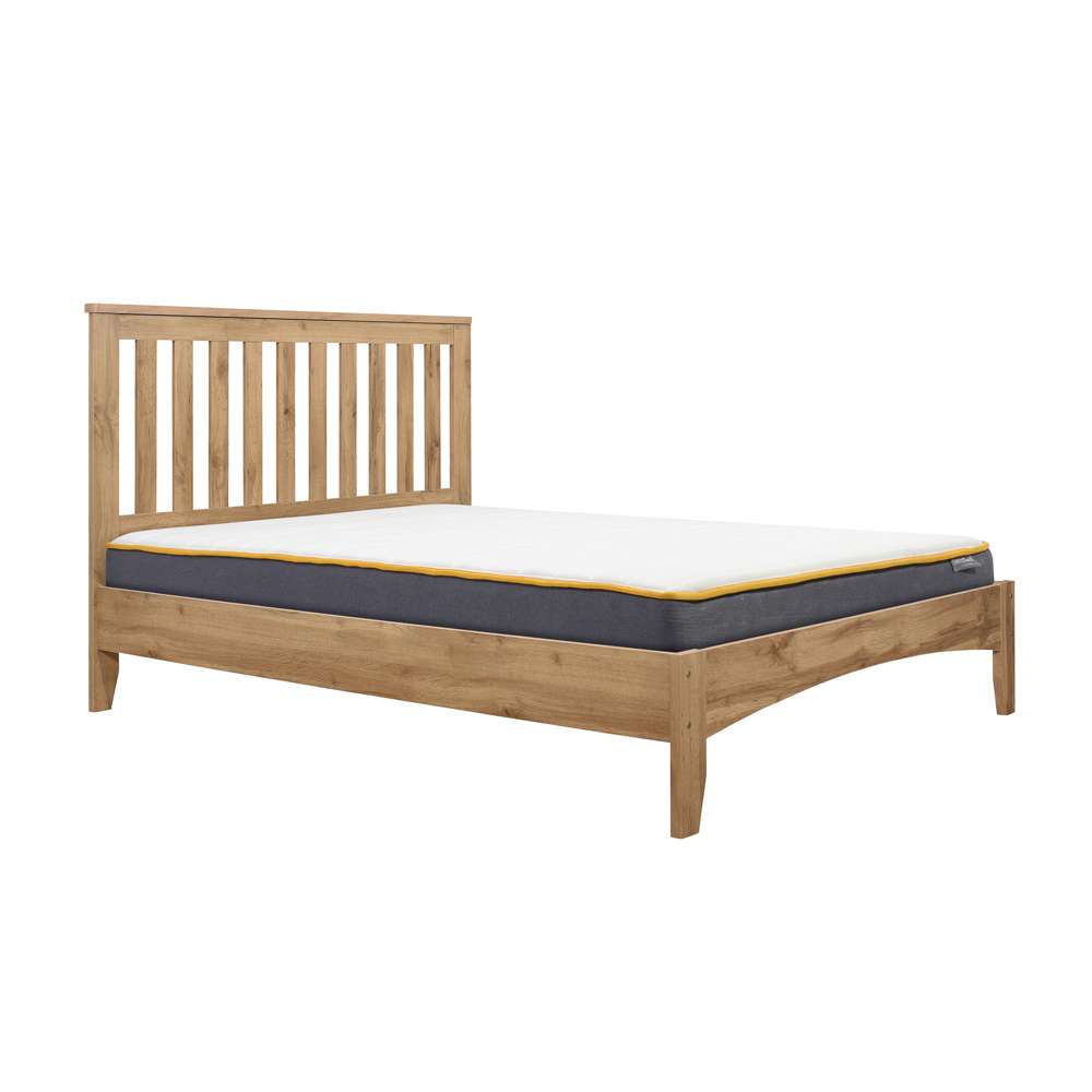 Norwood Small Double Bed Oak Assembly Required Oak World