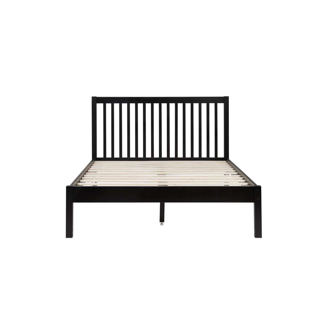 Nova Small Double Bed Black Assembly Required Oak World