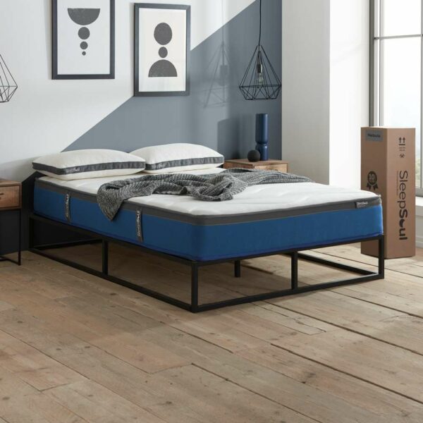 SleepSoul Nebula Single Mattress White