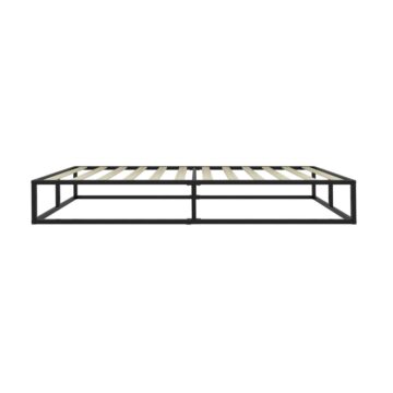 Soho Black 3′ Single Bed | Metal Frame