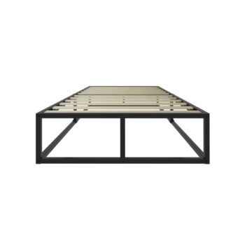 Soho Black 3′ Single Bed | Metal Frame