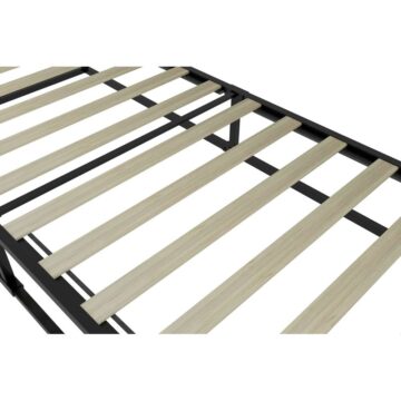 Soho Black 3′ Single Bed | Metal Frame