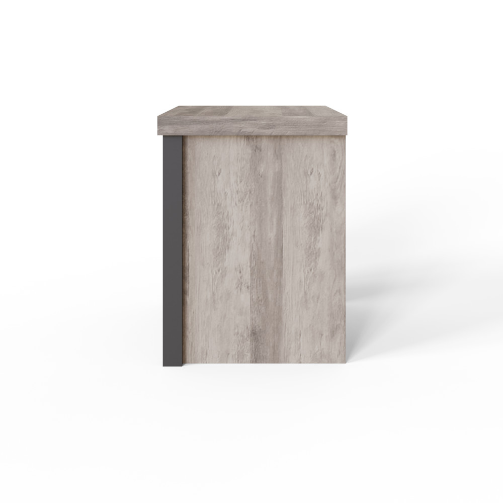 Fenway Grey Pair of 2 Drawer Bedside Tables