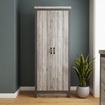 Fenway Grey 2 Door Wardrobe