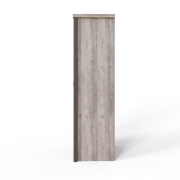 Fenway Grey 2 Door Wardrobe