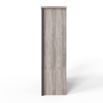 Fenway Grey 3 Door Wardrobe