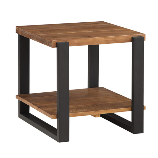 Barnsbury Rustic Lamp Table | Self Assembly